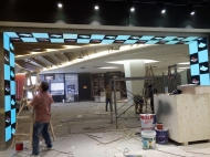 浙江杭州國大城市廣場(chǎng)室內(nèi)LED顯示屏